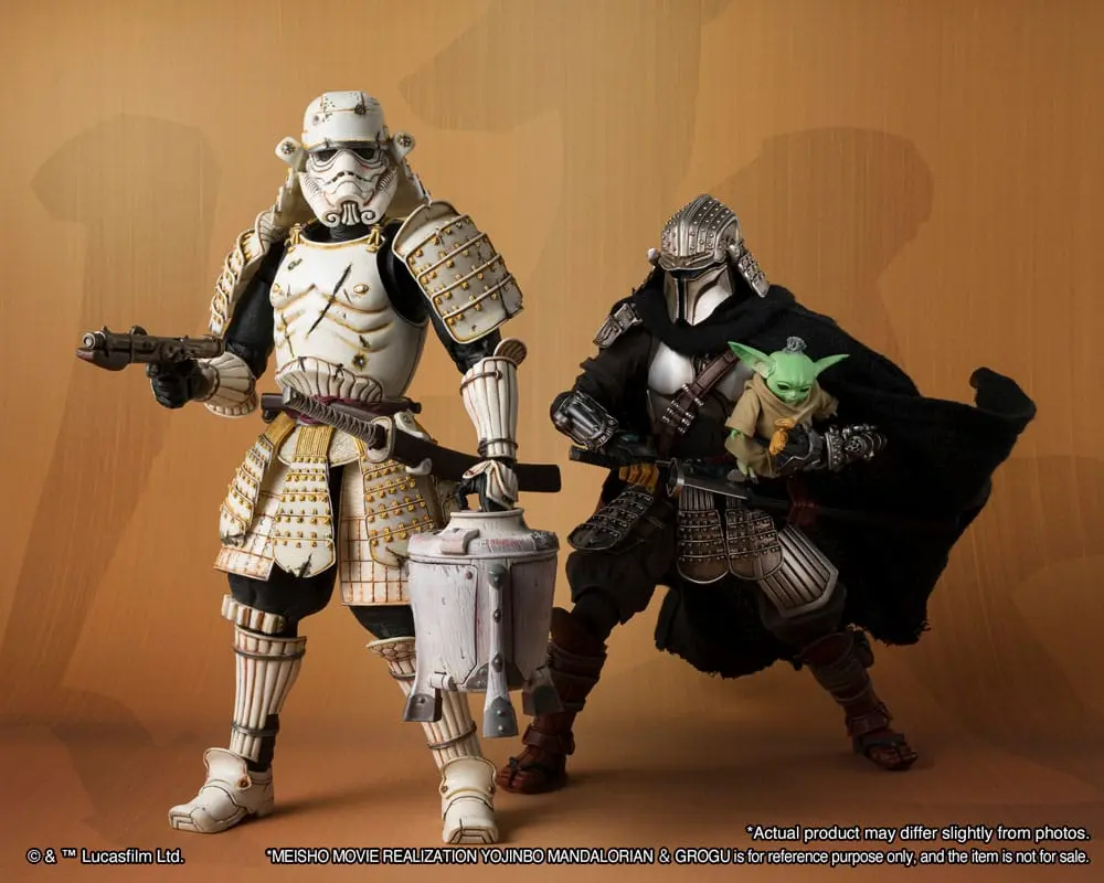 Star Wars: The Mandalorian Meisho Movie Realization Akčná figúrka Ashigaru Stormtrooper (Remnant) 18 cm termékfotó