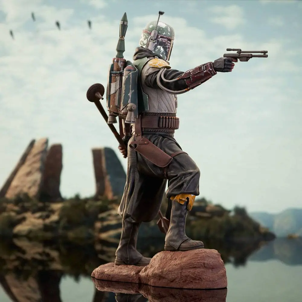 Star Wars: The Mandalorian Milestones Socha 1/6 Boba Fett 30 cm produktová fotografia