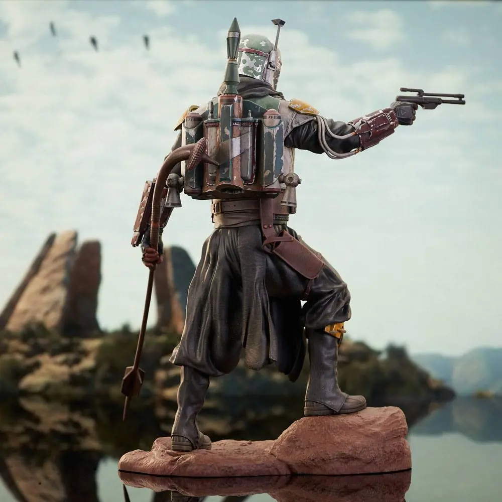 Star Wars: The Mandalorian Milestones Socha 1/6 Boba Fett 30 cm produktová fotografia