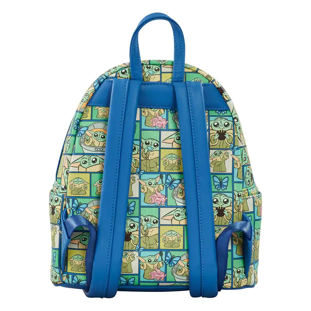 Star Wars: The Mandalorian by Loungefly Ruksak Mini Grogu Squares produktová fotografia