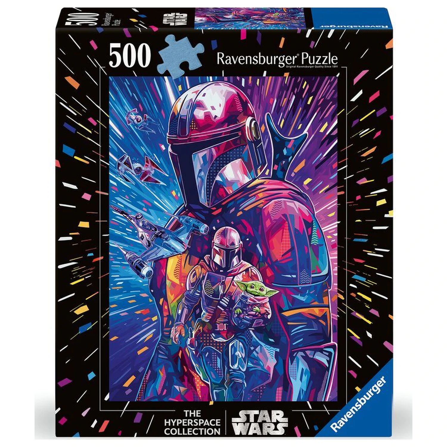 Star Wars The Mandalorian puzzle 500 ks produktová fotografia