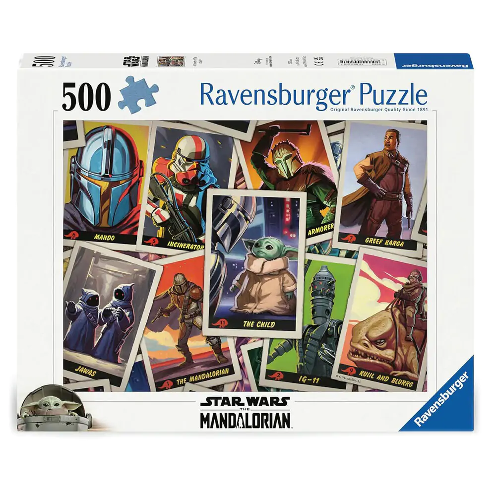 Star Wars The Mandalorian puzzle 500 dielikov produktová fotografia