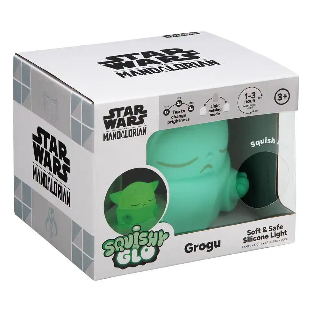 Star Wars The Mandalorian Squishy Glo Silicon Light Grogu 15 cm silikónové svetlo produktová fotografia