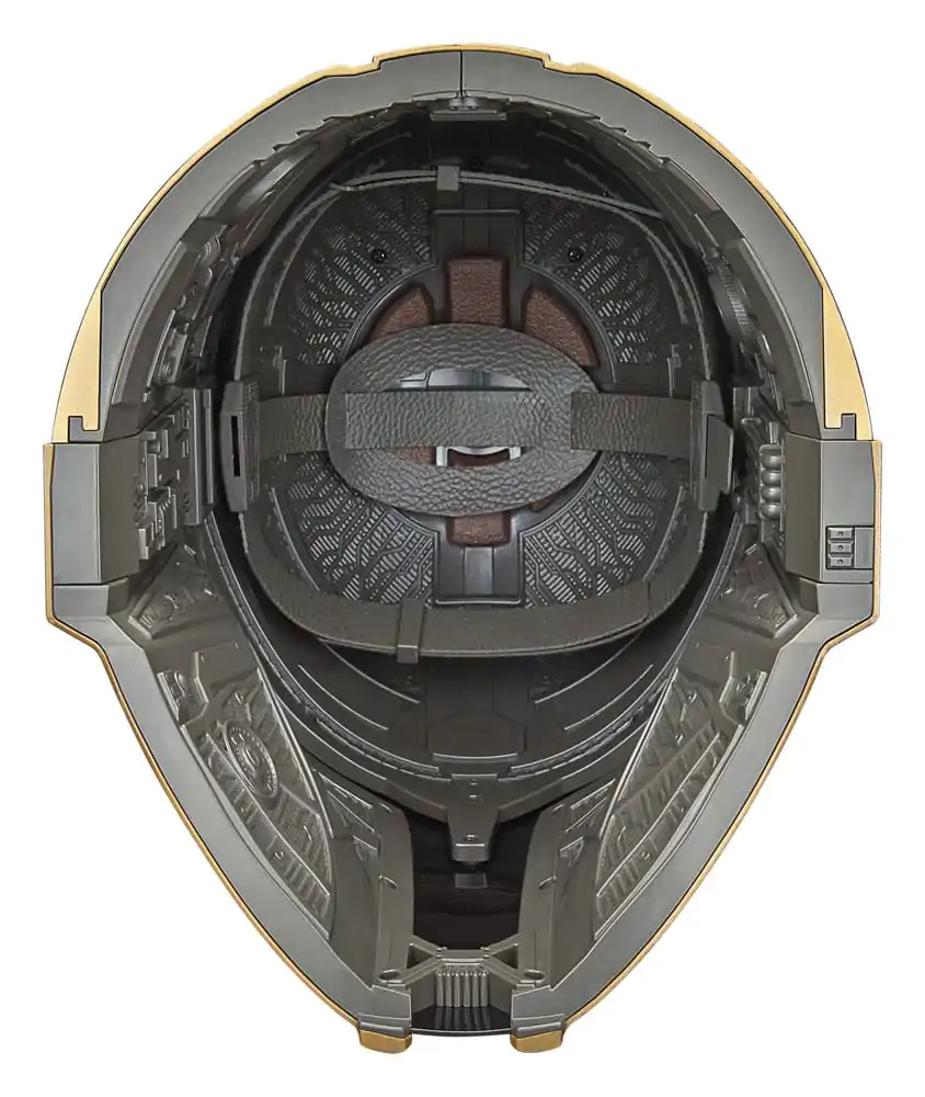 Star Wars The Mandalorian The Armorer prémiová elektronická prilba produktová fotografia