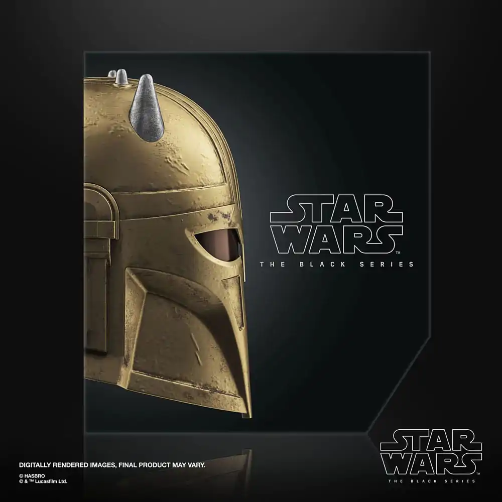 Star Wars The Mandalorian The Armorer prémiová elektronická prilba produktová fotografia