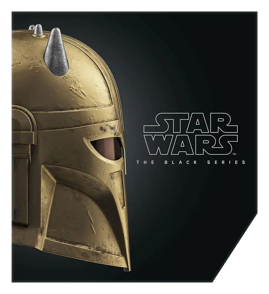 Star Wars The Mandalorian The Armorer prémiová elektronická prilba produktová fotografia