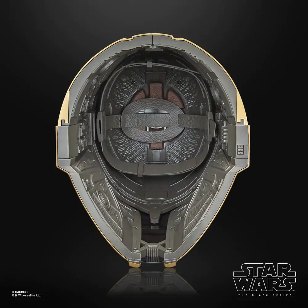 Star Wars The Mandalorian The Armorer prémiová elektronická prilba produktová fotografia