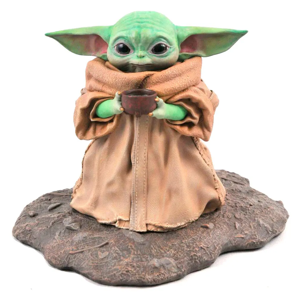 Star Wars The Mandalorian The Child Soup Premier Collection socha 17cm produktová fotografia