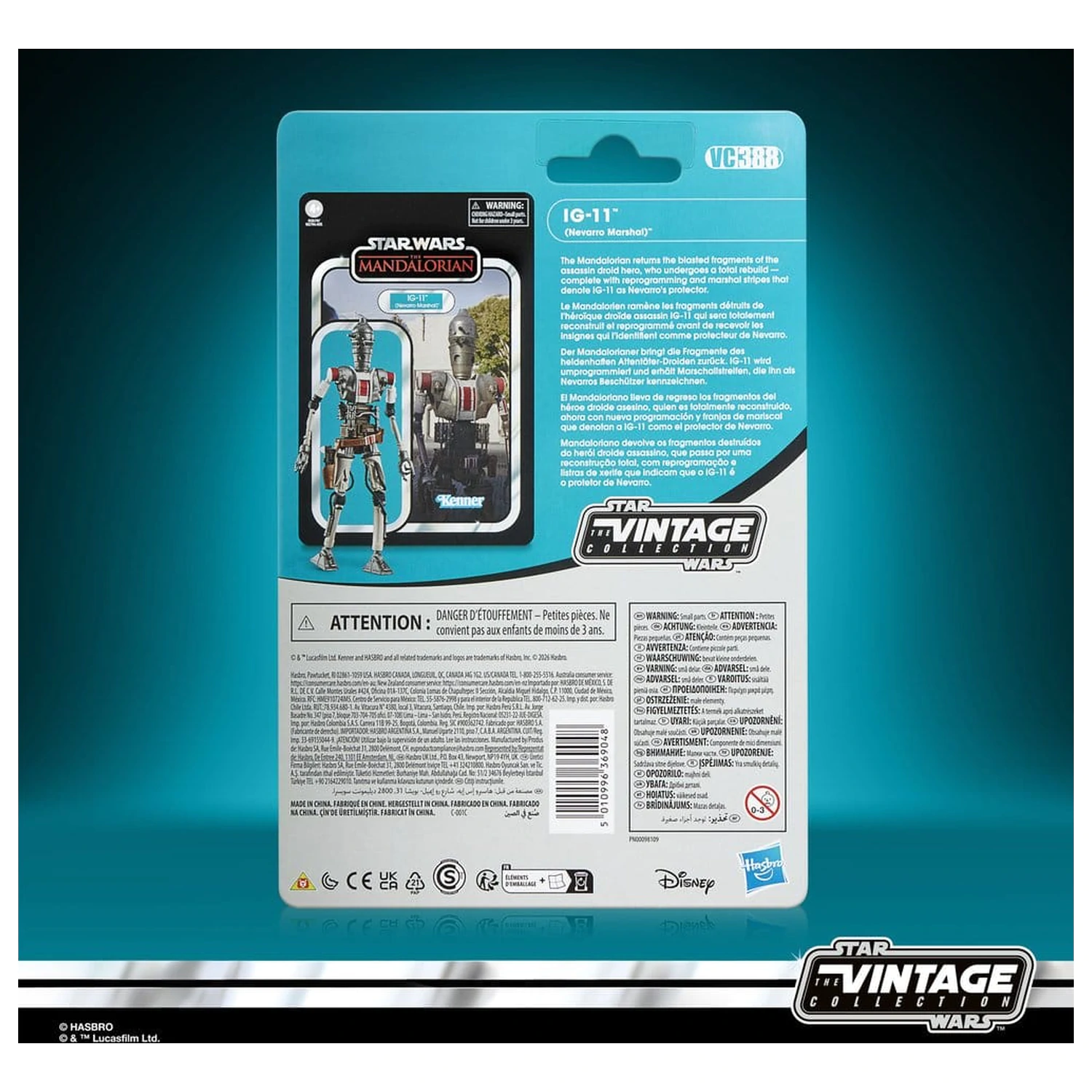 Star Wars: The Mandalorian Vintage Collection akčná figúrka IG-11 (Nevarro Marshal) 10 cm produktová fotografia