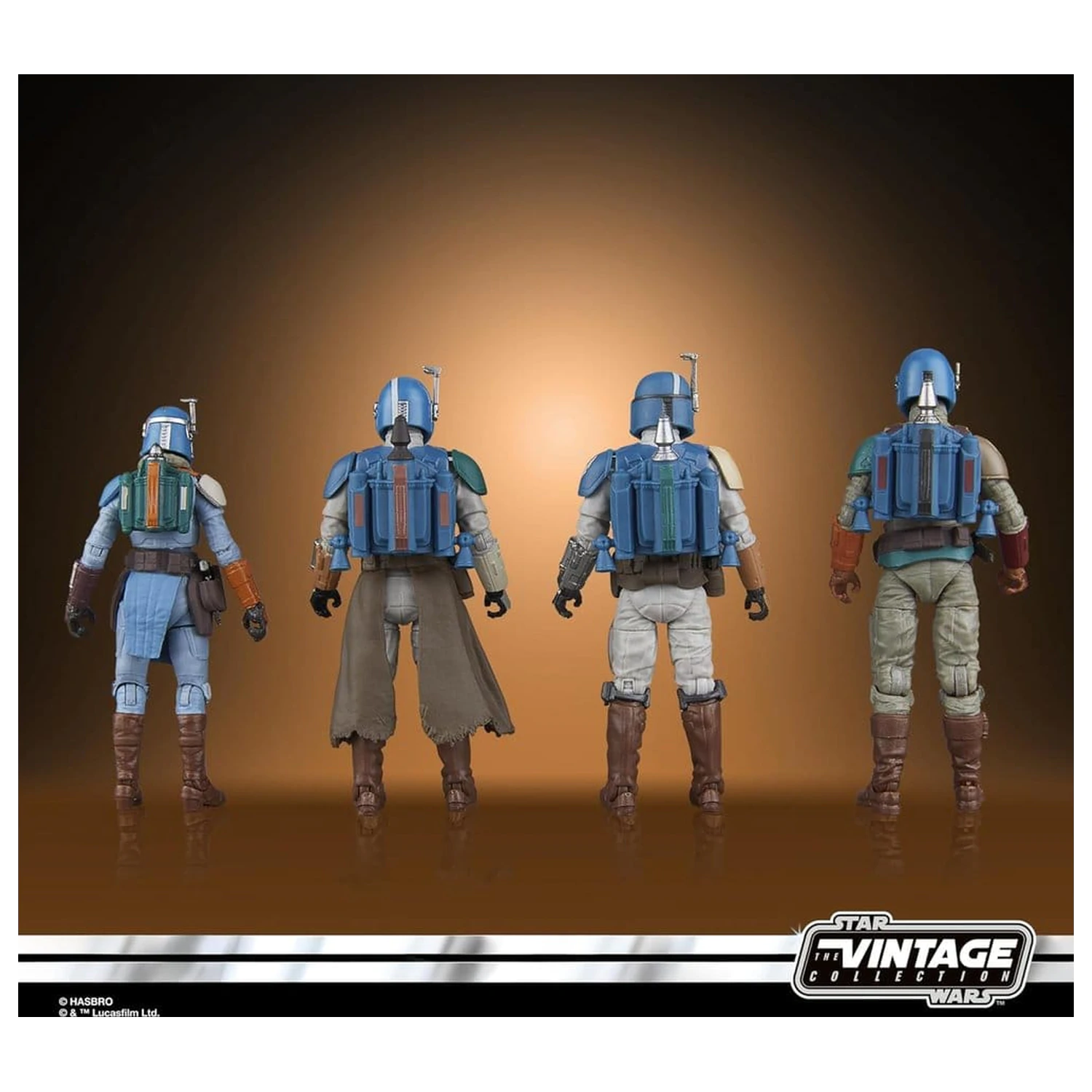 Star Wars The Mandalorian Vintage Collection akčná figúrka 4-Pack Mandalorian Shriek-Hawk 10 cm produktová fotografia