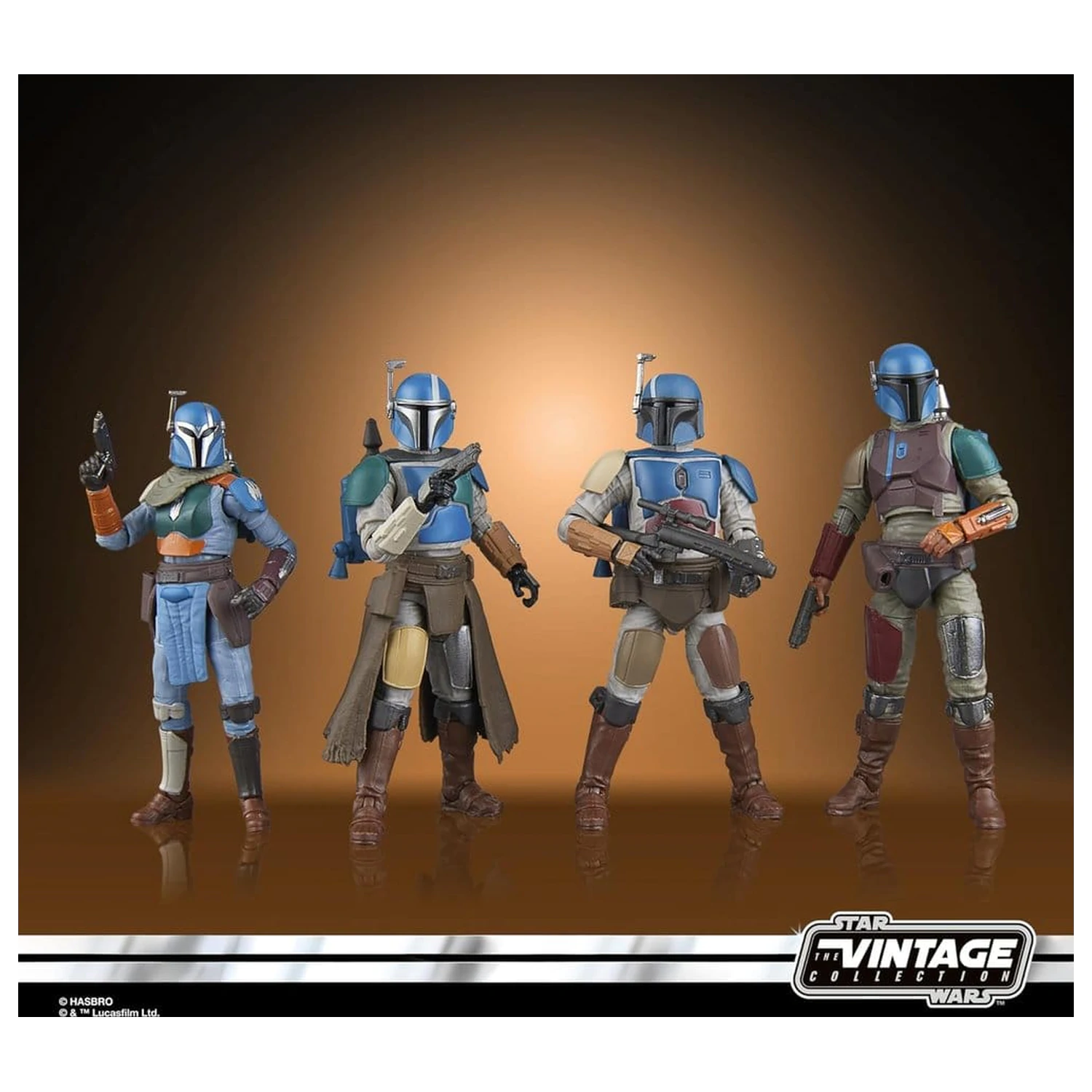 Star Wars The Mandalorian Vintage Collection akčná figúrka 4-Pack Mandalorian Shriek-Hawk 10 cm produktová fotografia