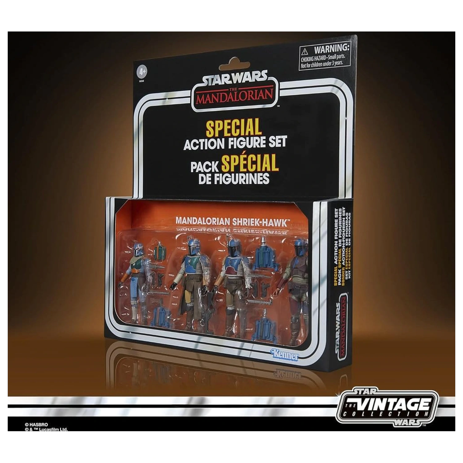 Star Wars The Mandalorian Vintage Collection akčná figúrka 4-Pack Mandalorian Shriek-Hawk 10 cm produktová fotografia
