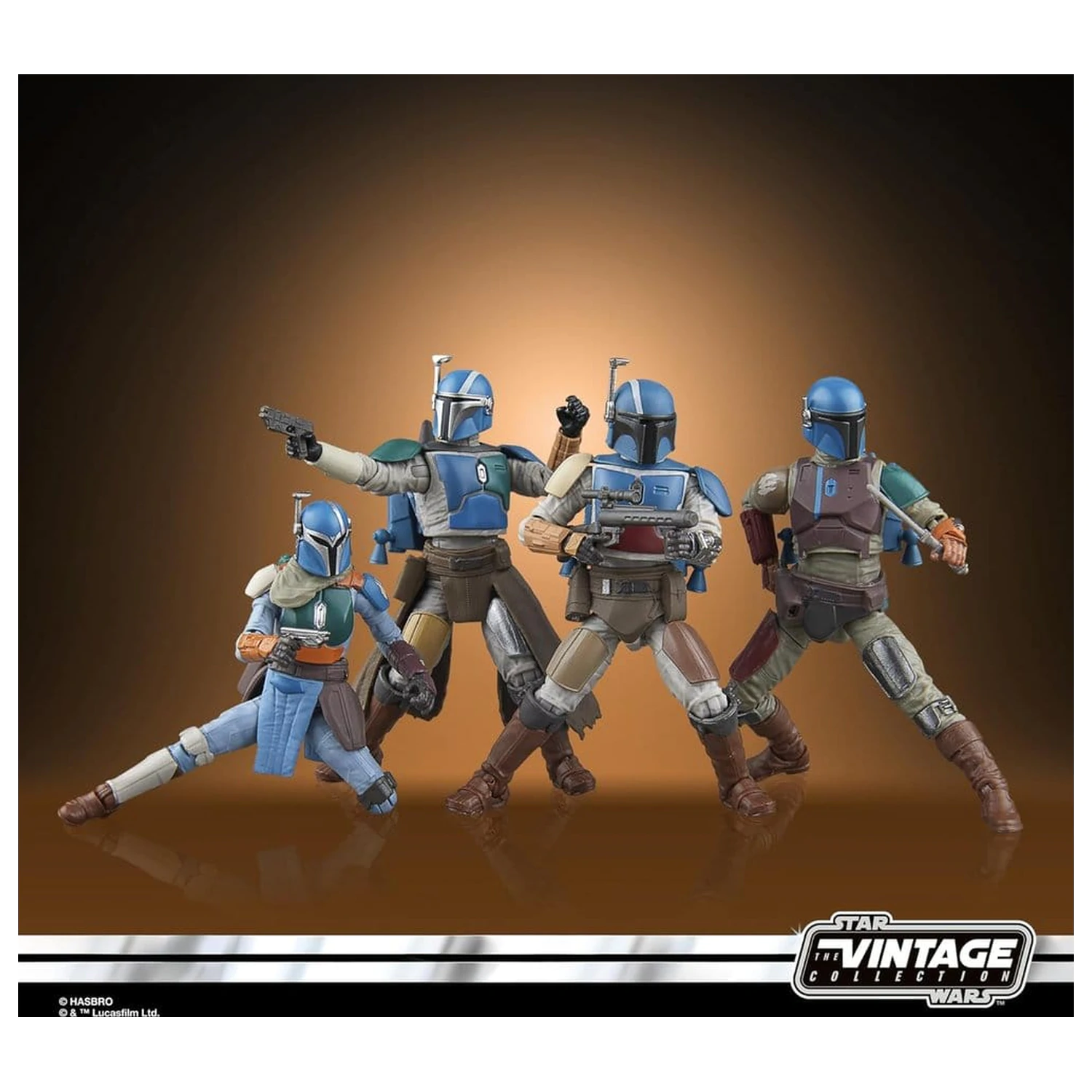 Star Wars The Mandalorian Vintage Collection akčná figúrka 4-Pack Mandalorian Shriek-Hawk 10 cm produktová fotografia