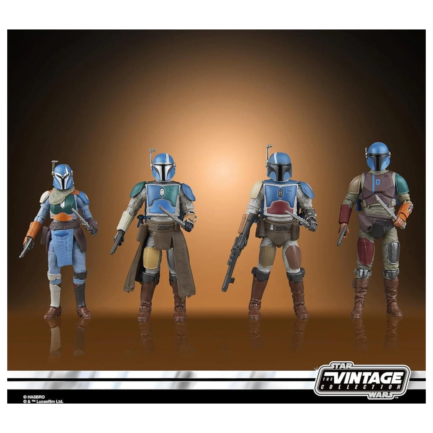 Star Wars The Mandalorian Vintage Collection akčná figúrka 4-Pack Mandalorian Shriek-Hawk 10 cm produktová fotografia
