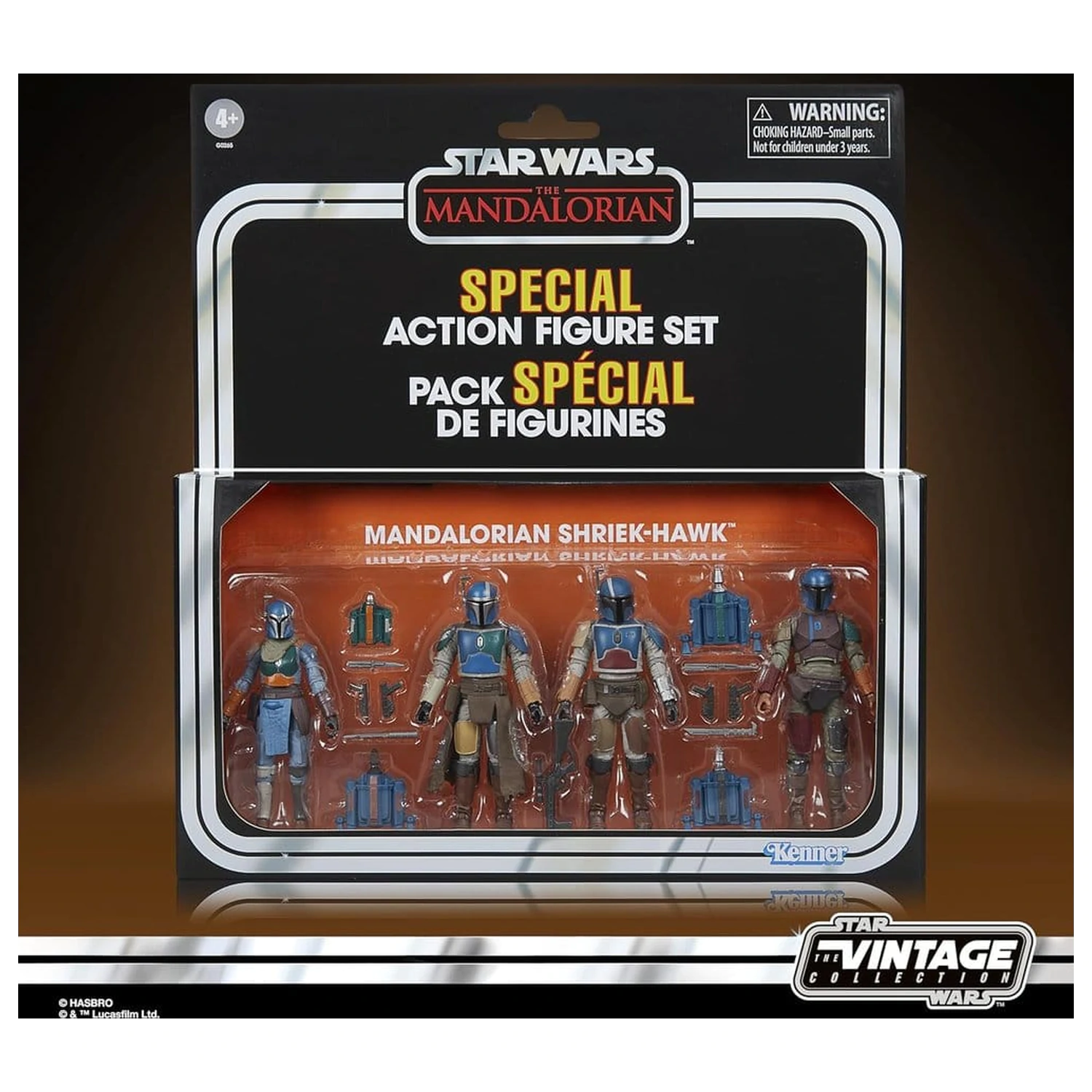 Star Wars The Mandalorian Vintage Collection akčná figúrka 4-Pack Mandalorian Shriek-Hawk 10 cm produktová fotografia