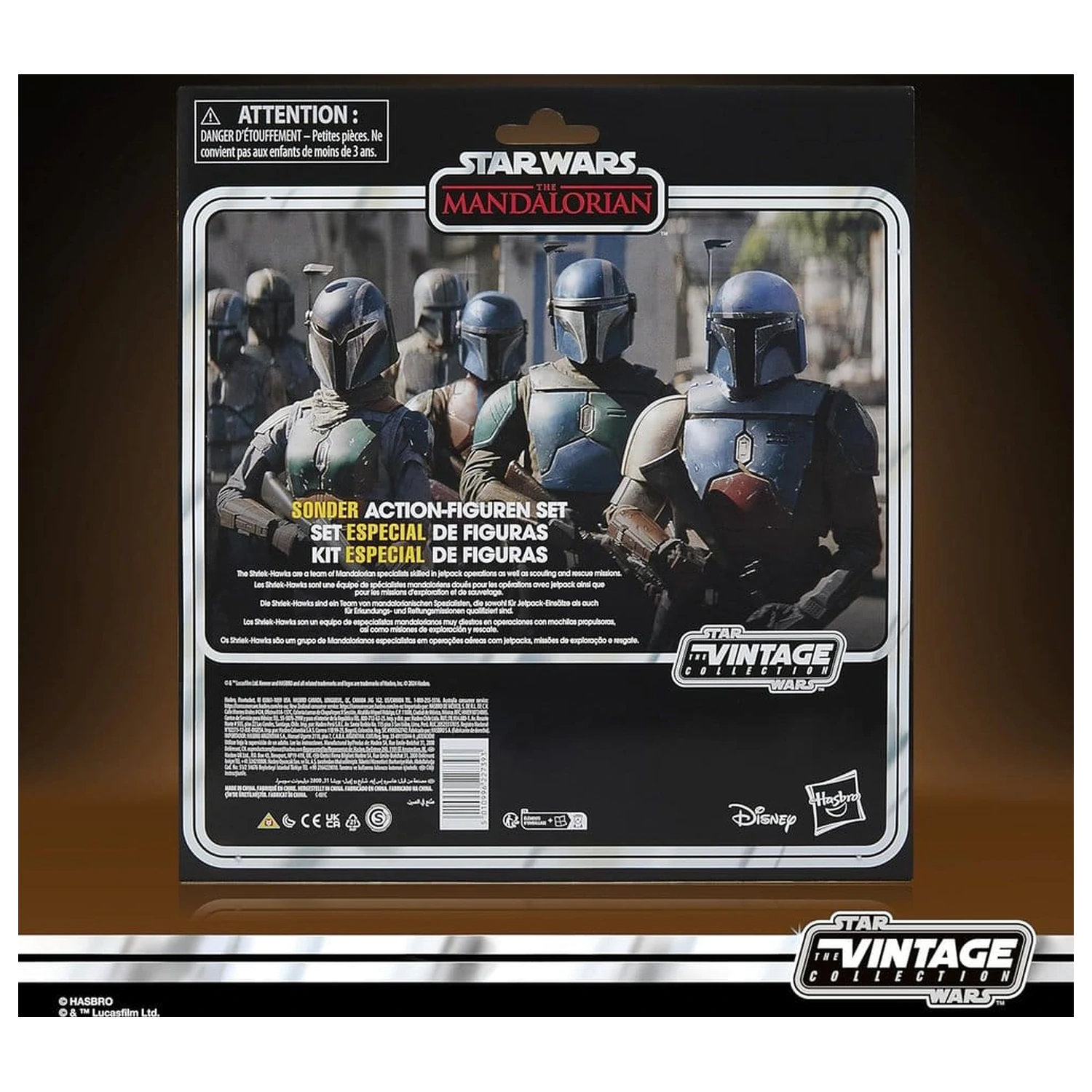 Star Wars The Mandalorian Vintage Collection akčná figúrka 4-Pack Mandalorian Shriek-Hawk 10 cm produktová fotografia