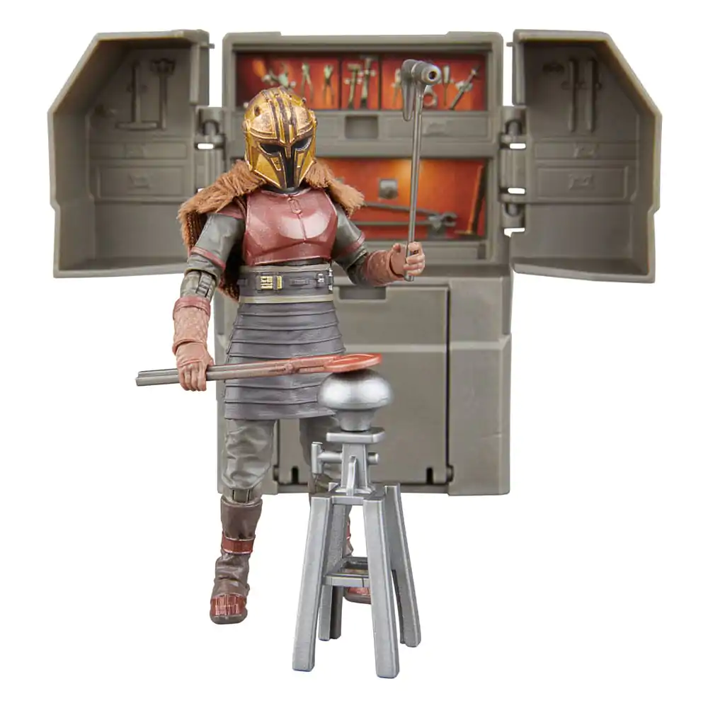 Star Wars The Mandalorian Vintage Collection Kováčska dielňa so zbrojárkou (Lakeside Covert World) produktová fotografia