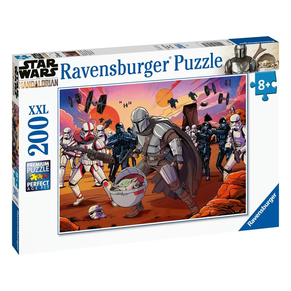 Star Wars Jigsaw Puzzle The Manddalorian: Face-Off (200 dielikov) produktová fotografia