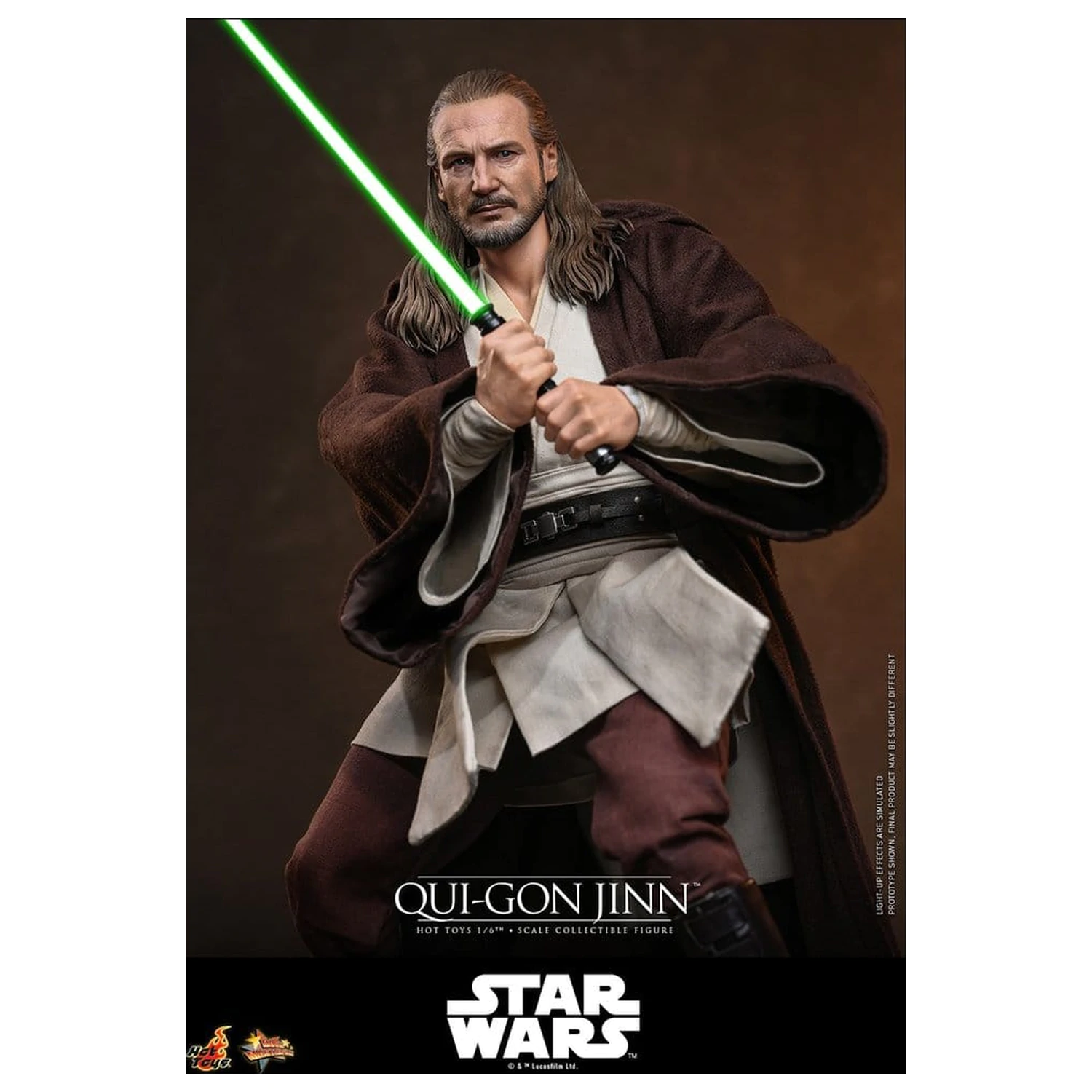 Star Wars: The Phantom Menace Movie Masterpiece akčná figúrka 1/6 Qui-Gon Jinn (Artisan Edition) Hot Toys Exclusive 32 cm produktová fotografia