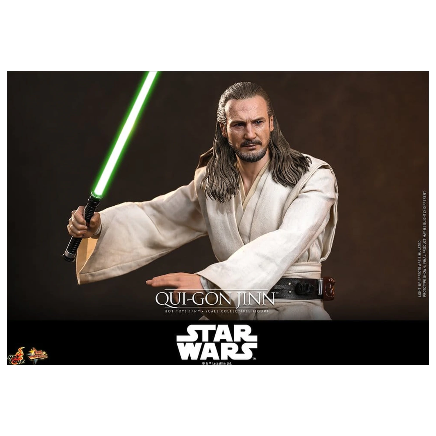 Star Wars: The Phantom Menace Movie Masterpiece akčná figúrka 1/6 Qui-Gon Jinn (Artisan Edition) Hot Toys Exclusive 32 cm produktová fotografia