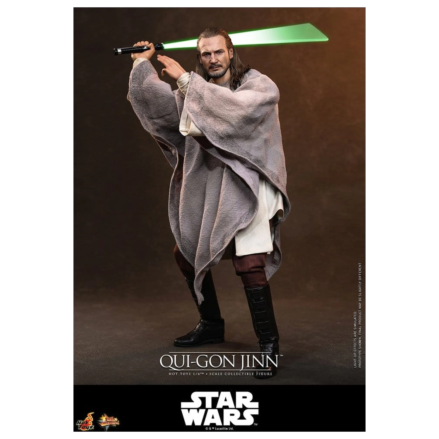 Star Wars: The Phantom Menace Movie Masterpiece akčná figúrka 1/6 Qui-Gon Jinn (Artisan Edition) Hot Toys Exclusive 32 cm produktová fotografia