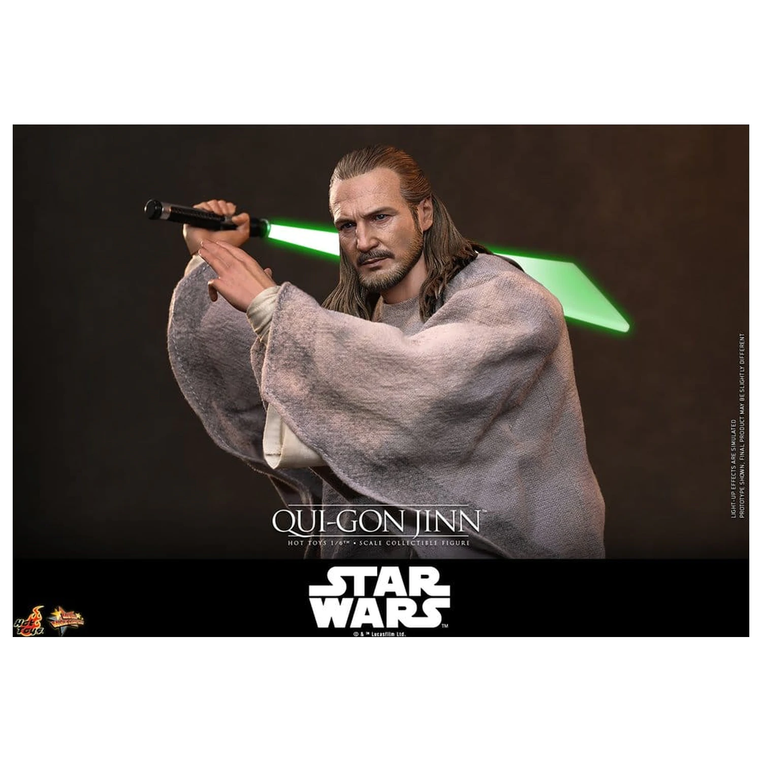 Star Wars: The Phantom Menace Movie Masterpiece akčná figúrka 1/6 Qui-Gon Jinn (Artisan Edition) Hot Toys Exclusive 32 cm produktová fotografia