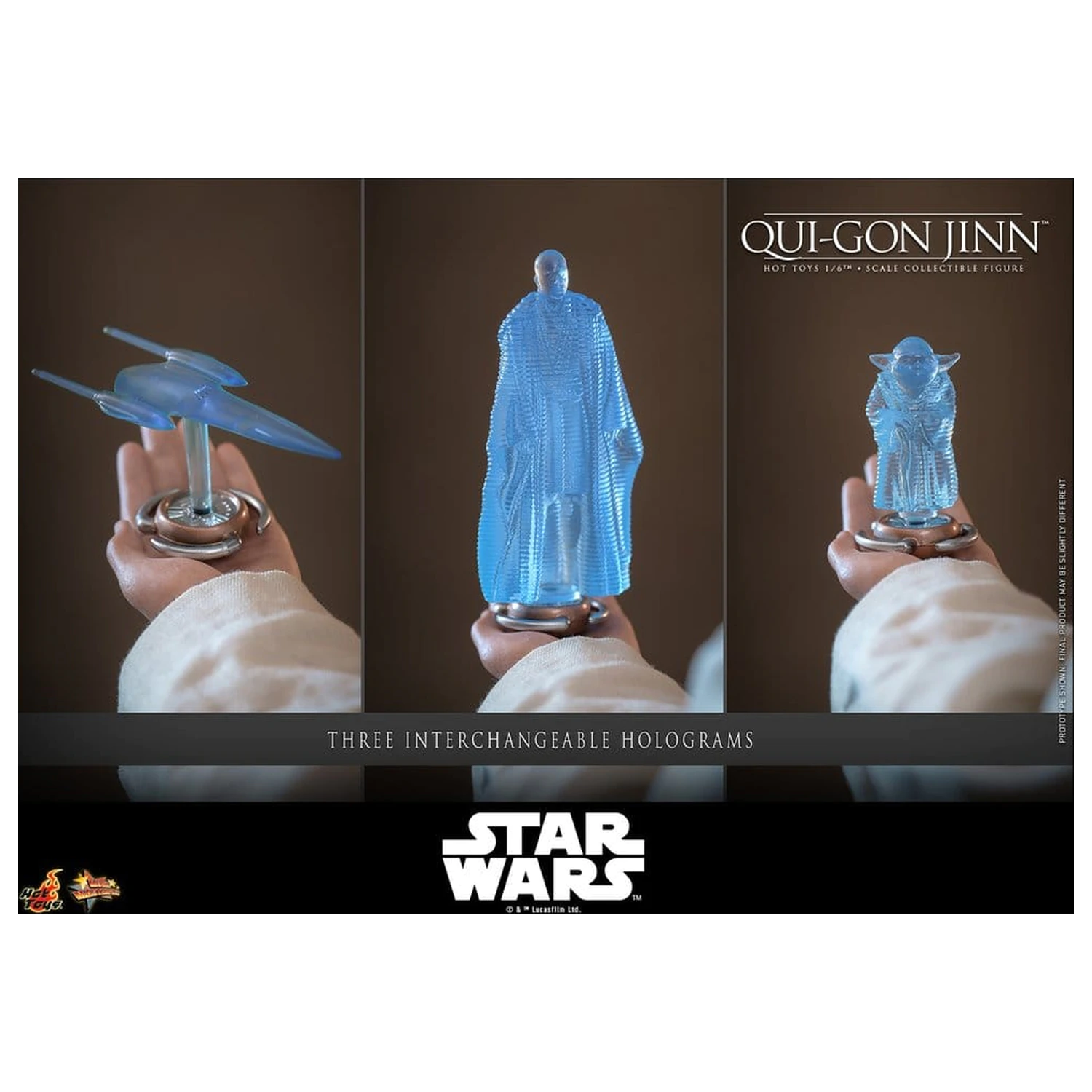 Star Wars: The Phantom Menace Movie Masterpiece akčná figúrka 1/6 Qui-Gon Jinn (Artisan Edition) Hot Toys Exclusive 32 cm produktová fotografia