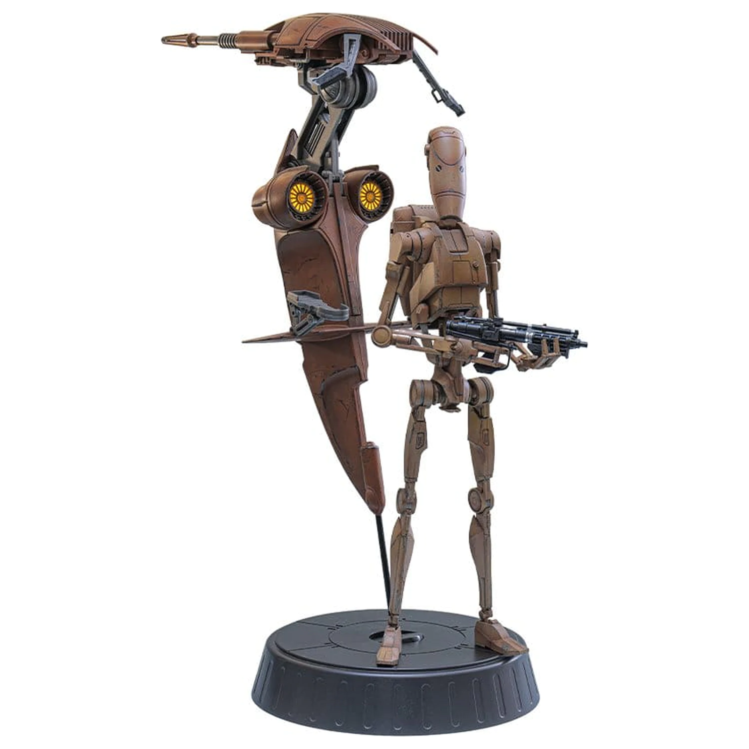 Star Wars: The Phantom Menace Movie Masterpiece Action Figure Set 1/6 Battle Droid & STAP 32 cm produktová fotografia