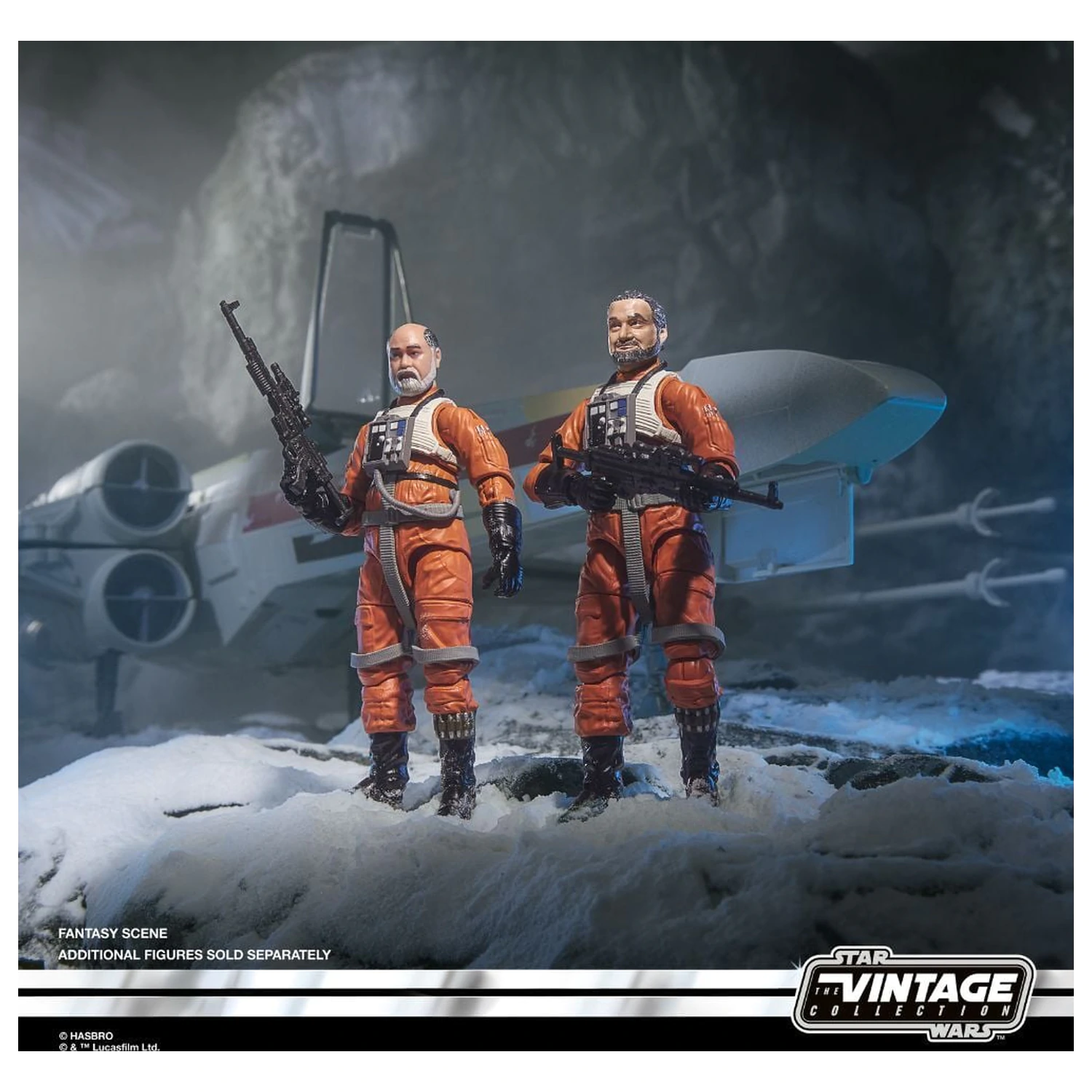 Star Wars The Vintage Collection Mandalorian balenie 3 figúrok produktová fotografia