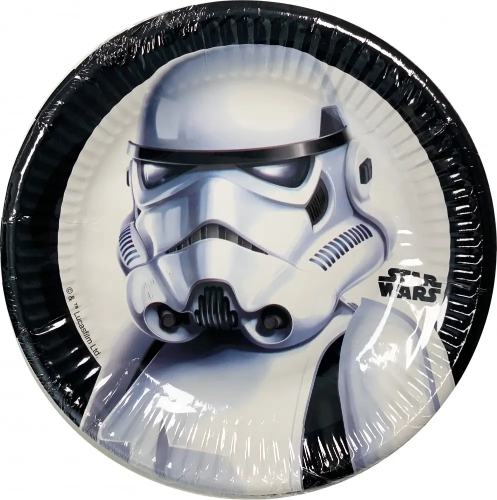Star Wars Troopers papierové taniere 8 ks 19.5 cm produktová fotografia
