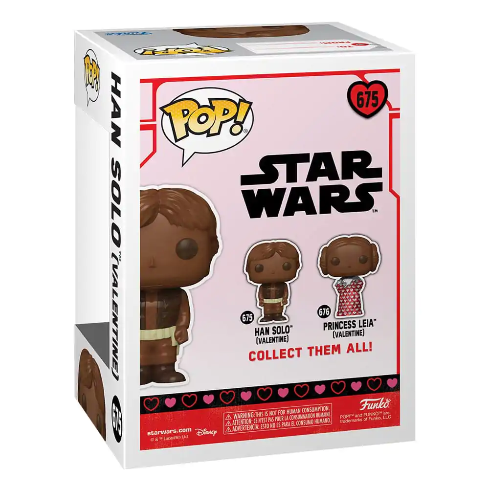 Star Wars Valentines POP! Vinylová figúrka Han Solo (Val Choc) 9 cm termékfotó