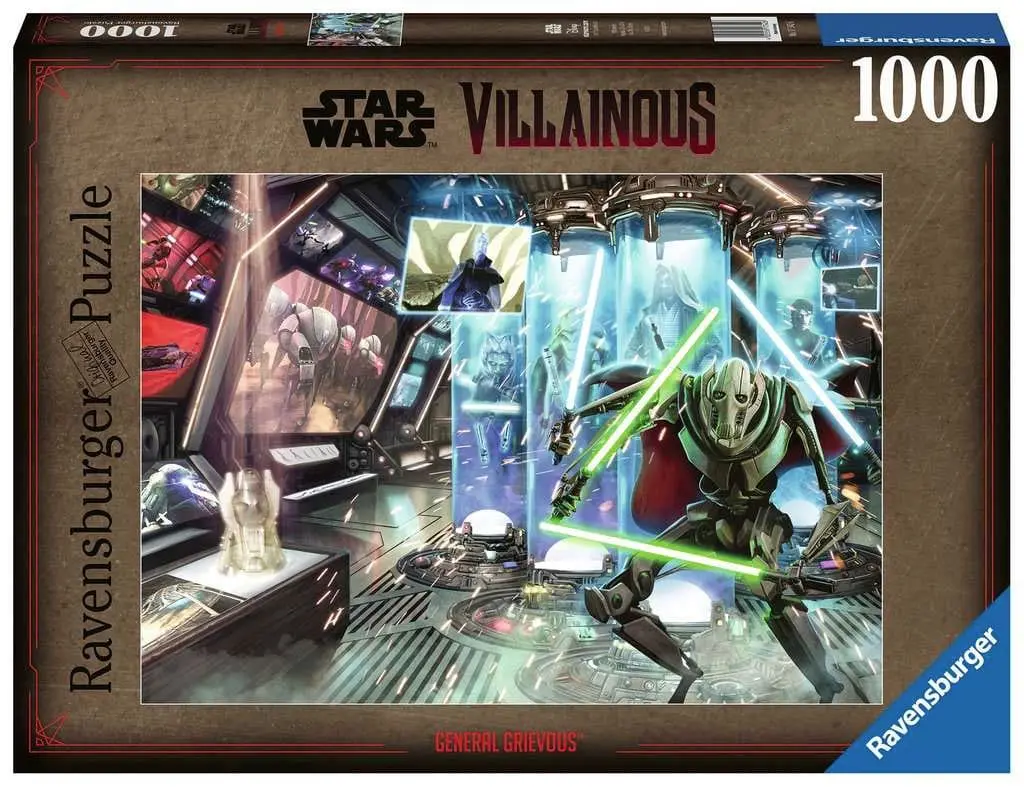Star Wars Villainous Puzzle General Grievous (1000 dielikov) produktová fotografia
