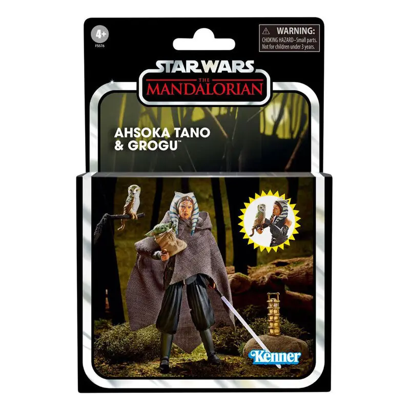 Star Wars: The Mandalorian Vintage Collection Akčná figúrka 2022 Ahsoka Tano & Grogu 10 cm termékfotó