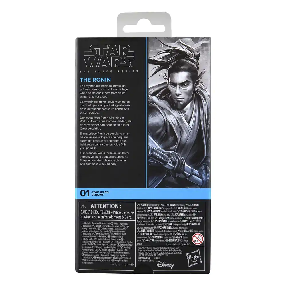 Star Wars: Visions Black Series Akčná figúrka The Ronin 15 cm produktová fotografia