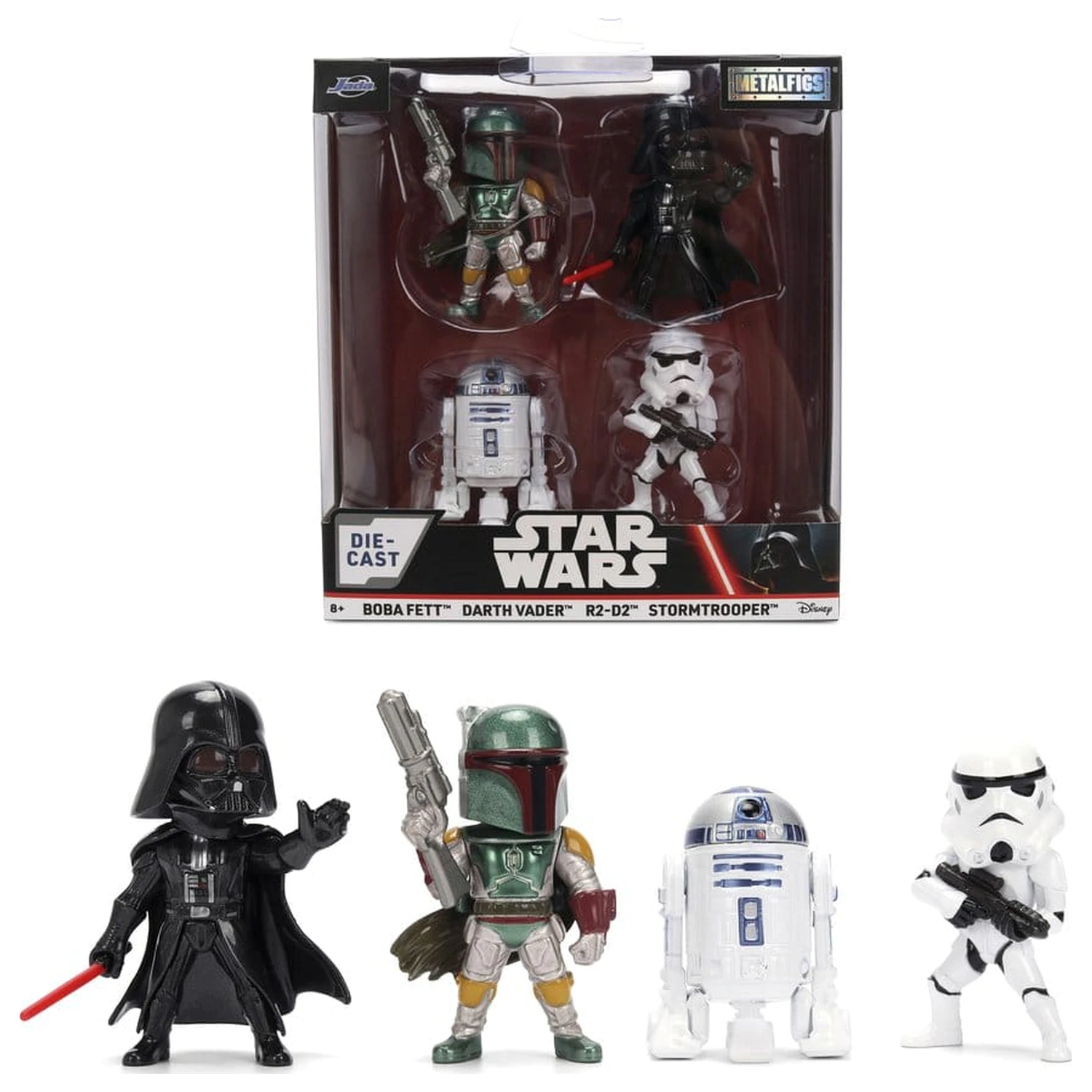 Star Wars Mini Figúrky 4-balenie Wave 1 6.5 cm produktová fotografia