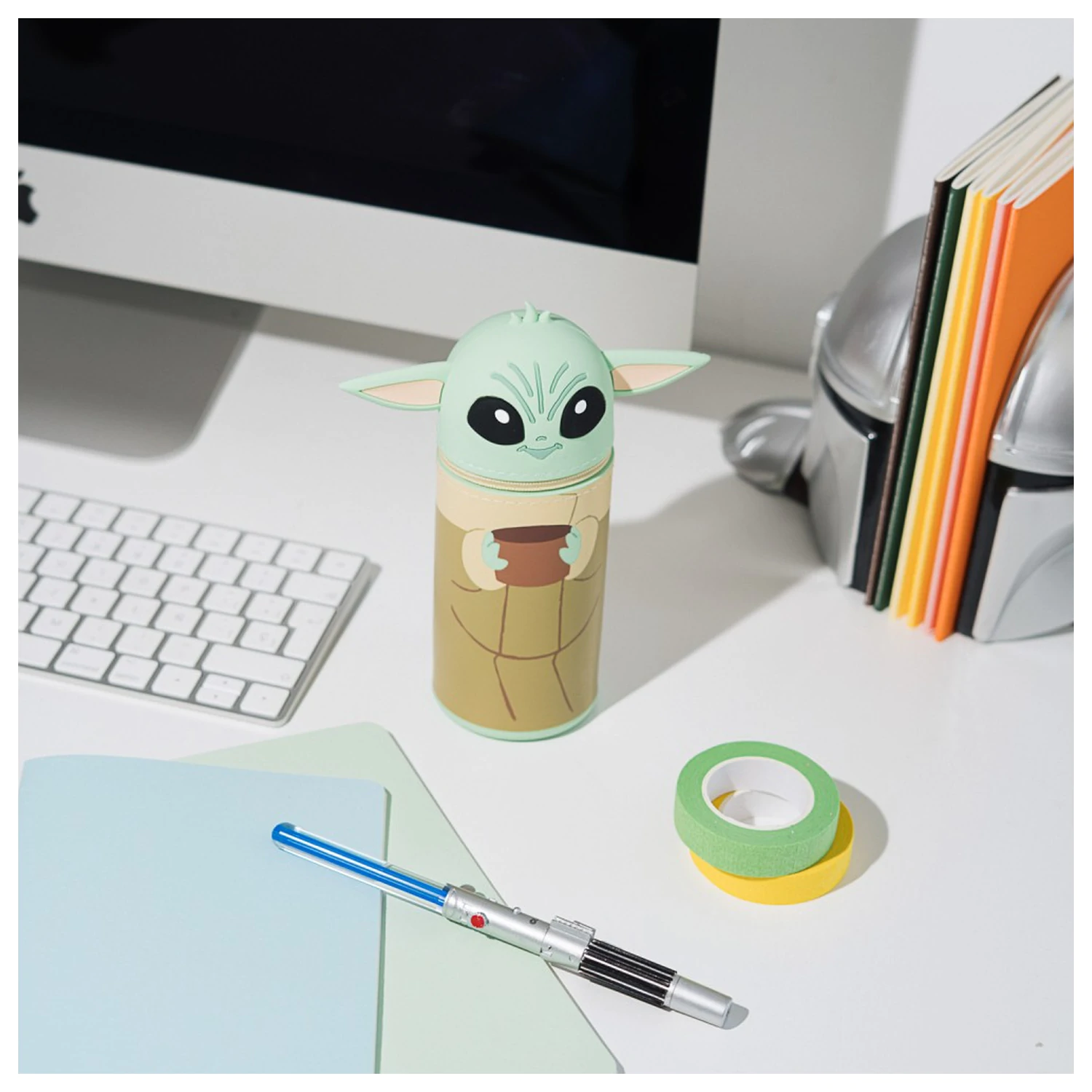 Star Wars Mandalorian Grogu 3D peračník produktová fotografia