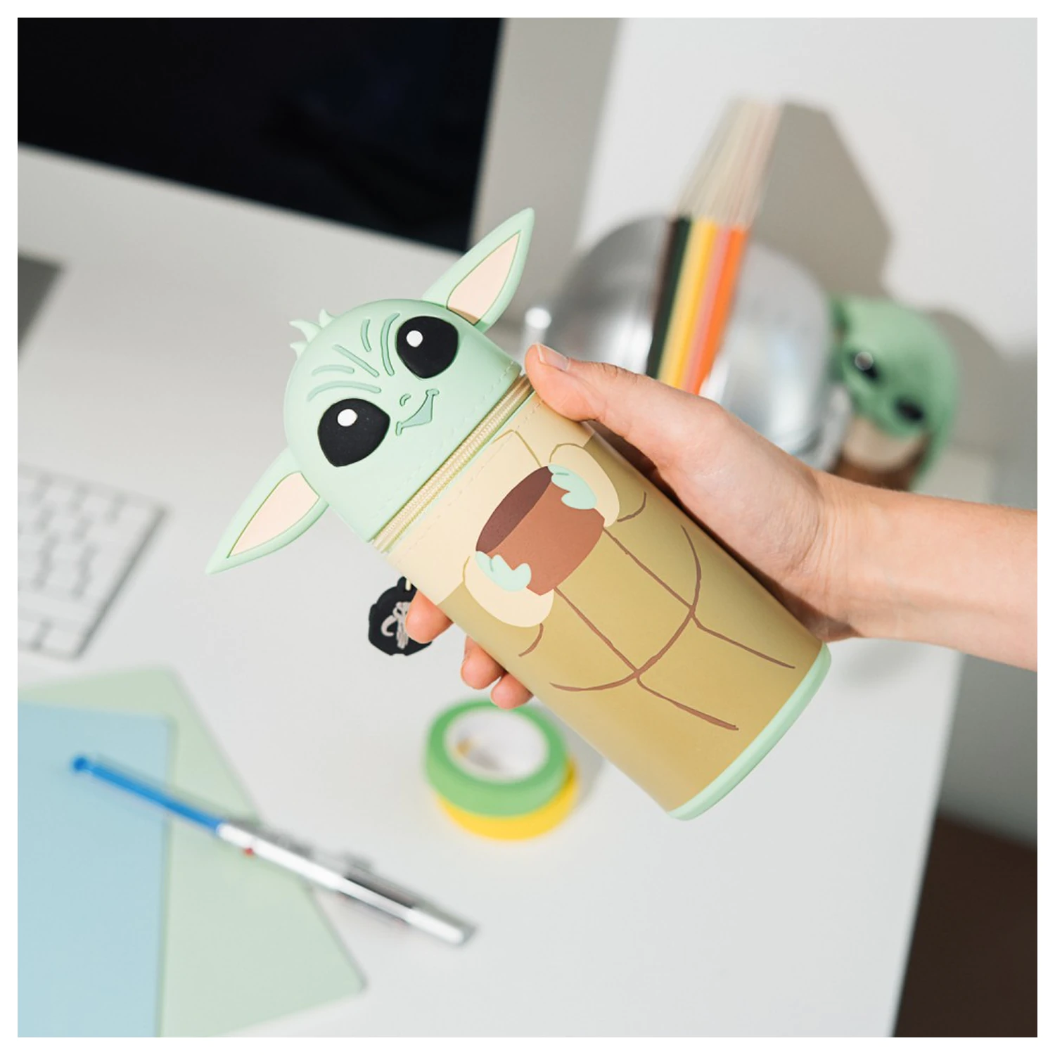 Star Wars Mandalorian Grogu 3D peračník produktová fotografia