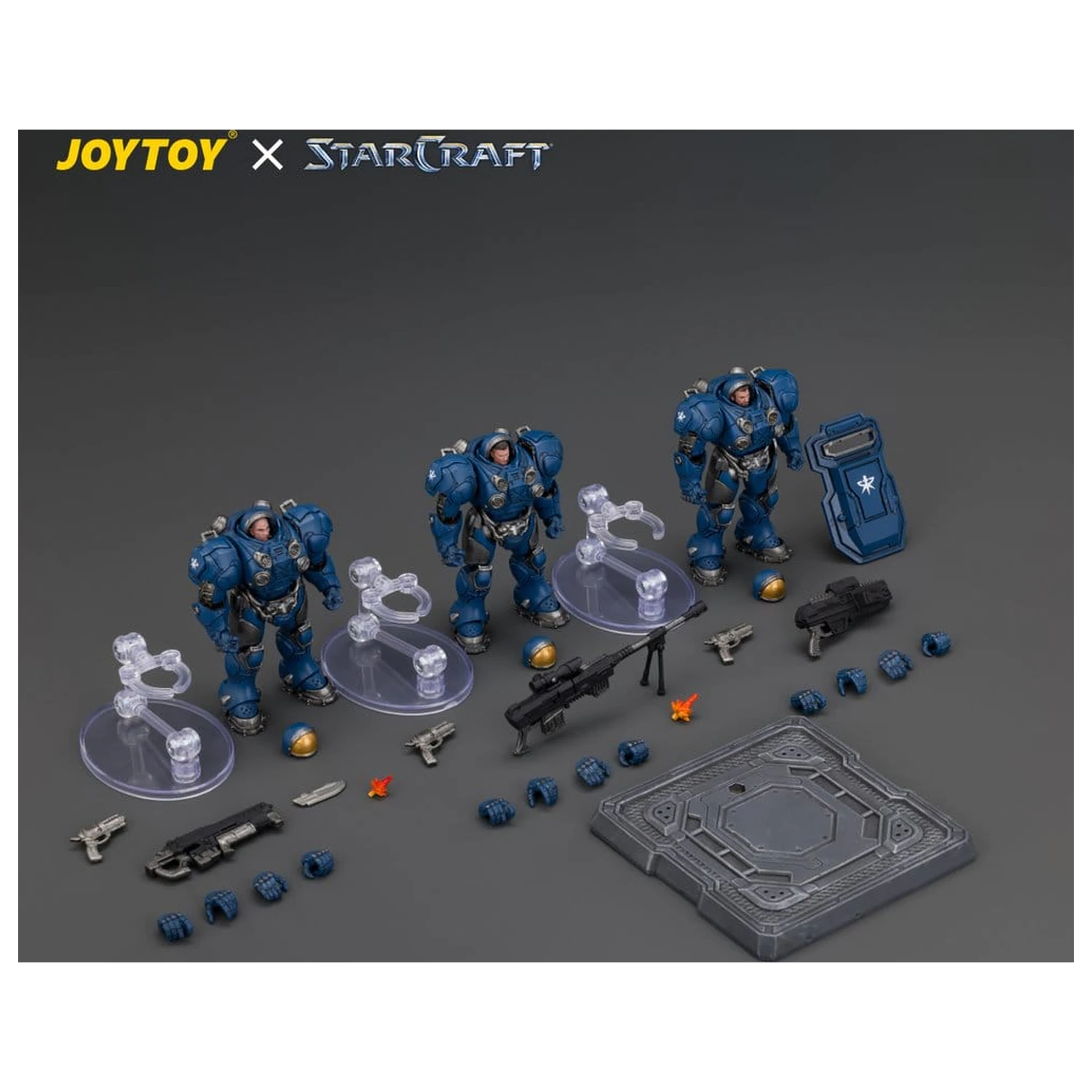StarCraft Sada figúrok Terran Marine produktová fotografia