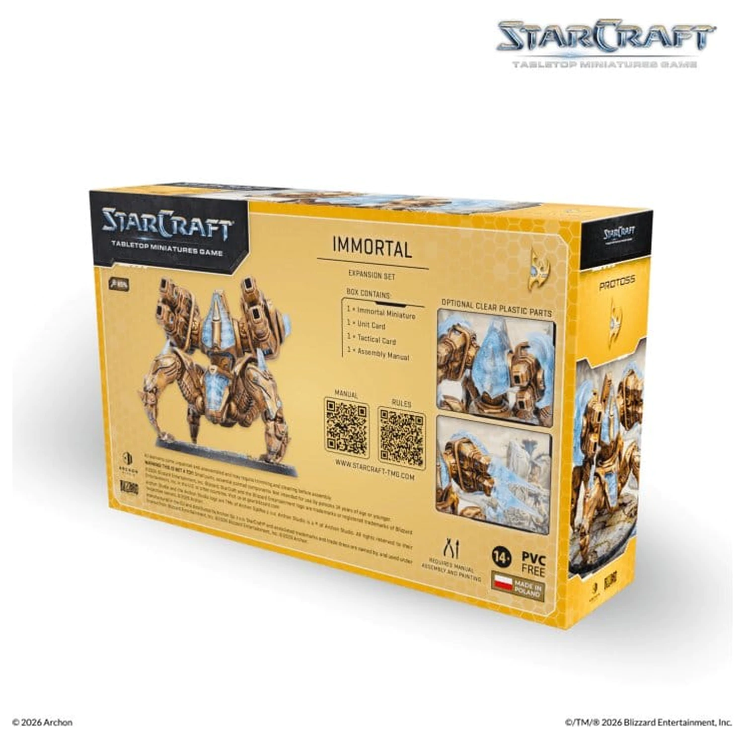 StarCraft TMG Rozšírenie Set Protoss: Immortal produktová fotografia