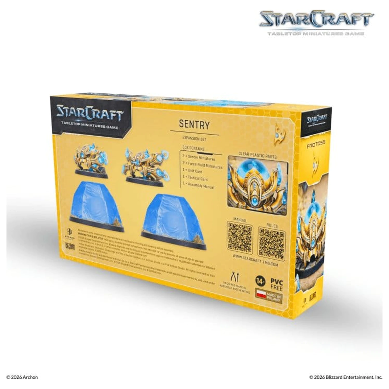 StarCraft TMG Rozširujúca súprava Protoss: Sentry produktová fotografia