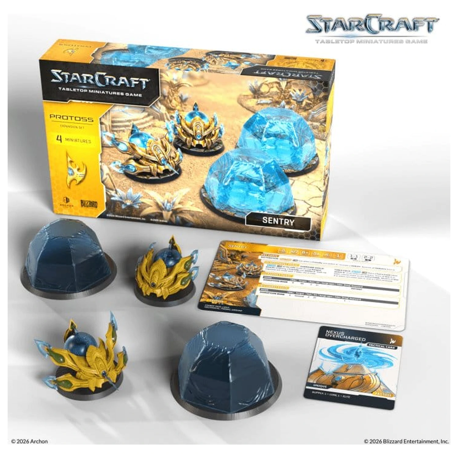 StarCraft TMG Rozširujúca súprava Protoss: Sentry produktová fotografia