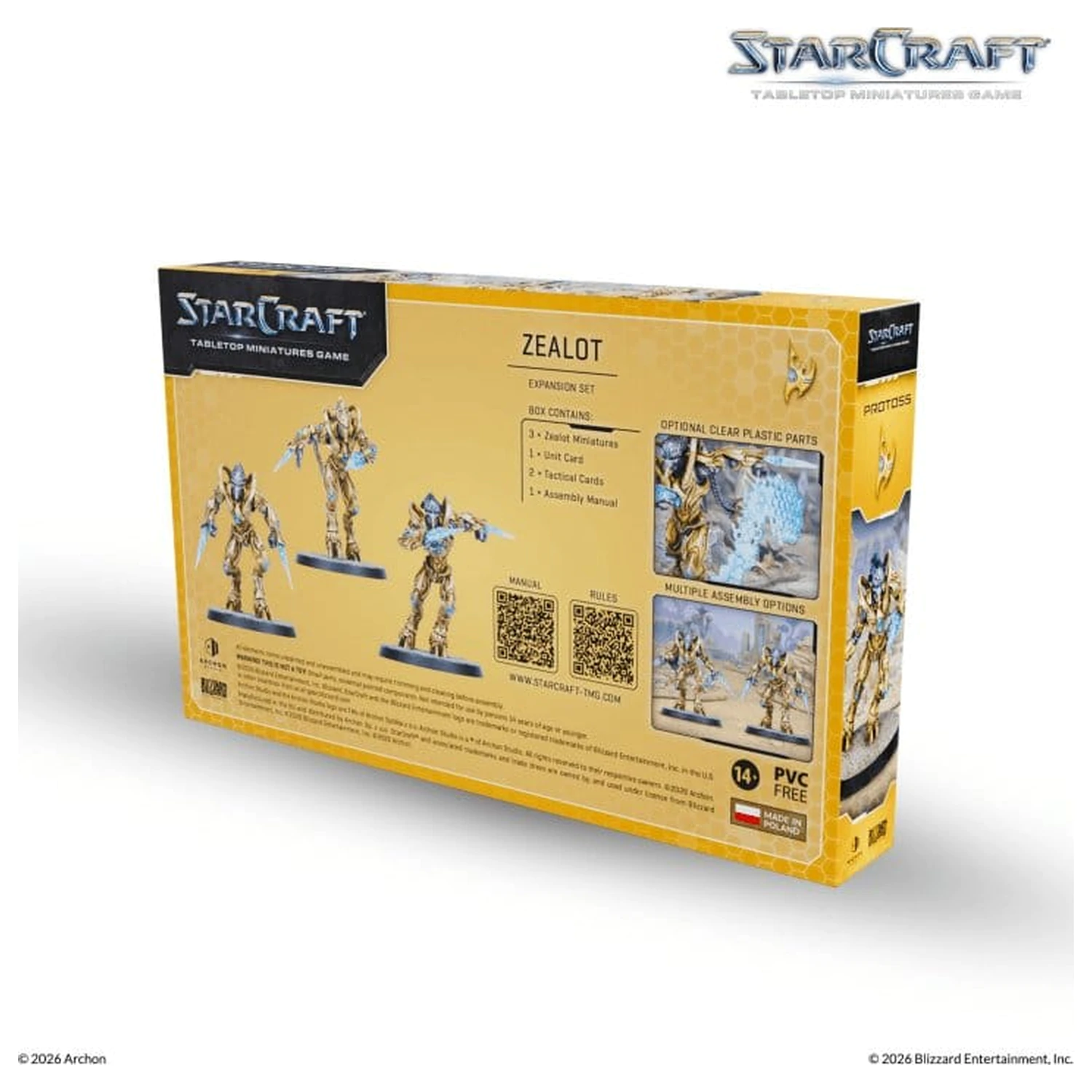 StarCraft TMG Rozšírenie Set Protoss: Zealot produktová fotografia