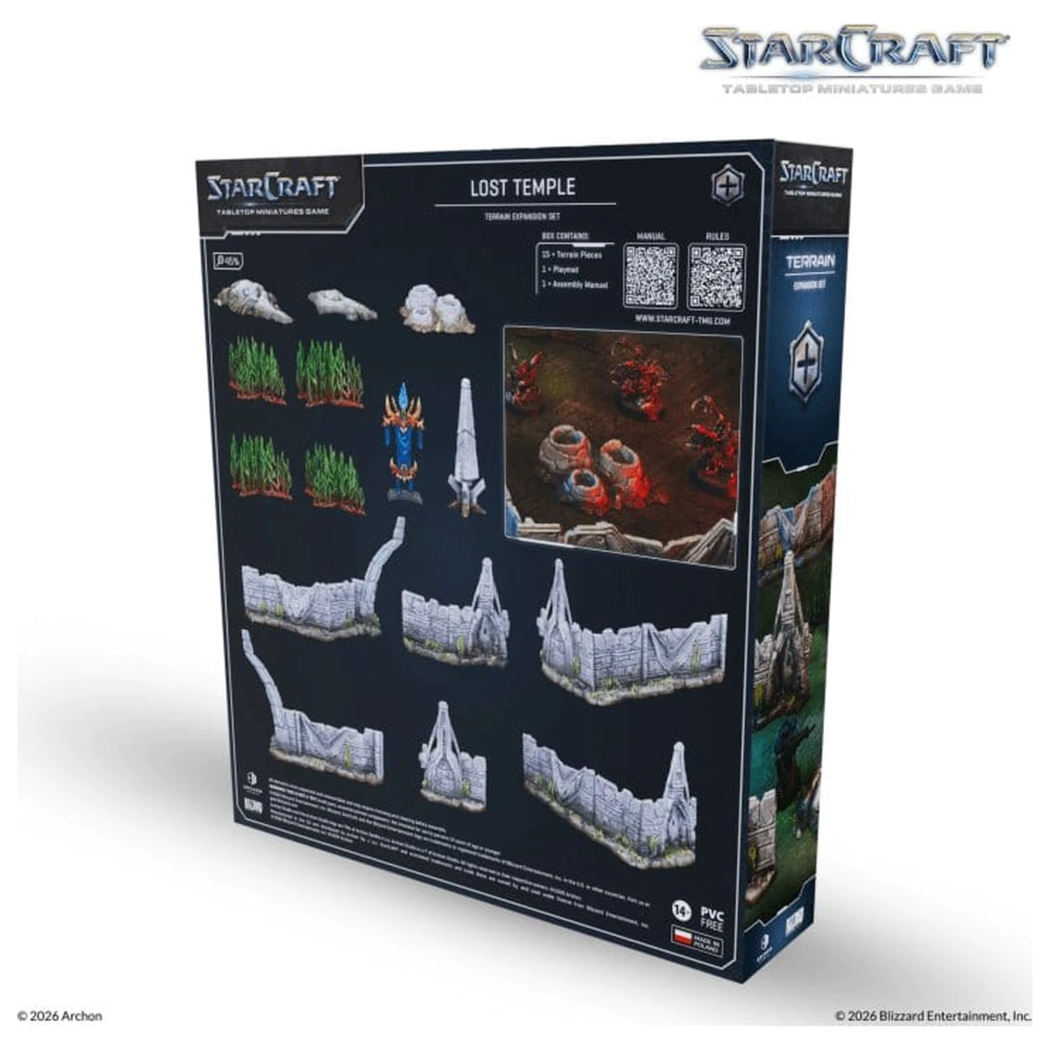 StarCraft TMG Rozšírenie Súprava Terén: Lost Temple produktová fotografia