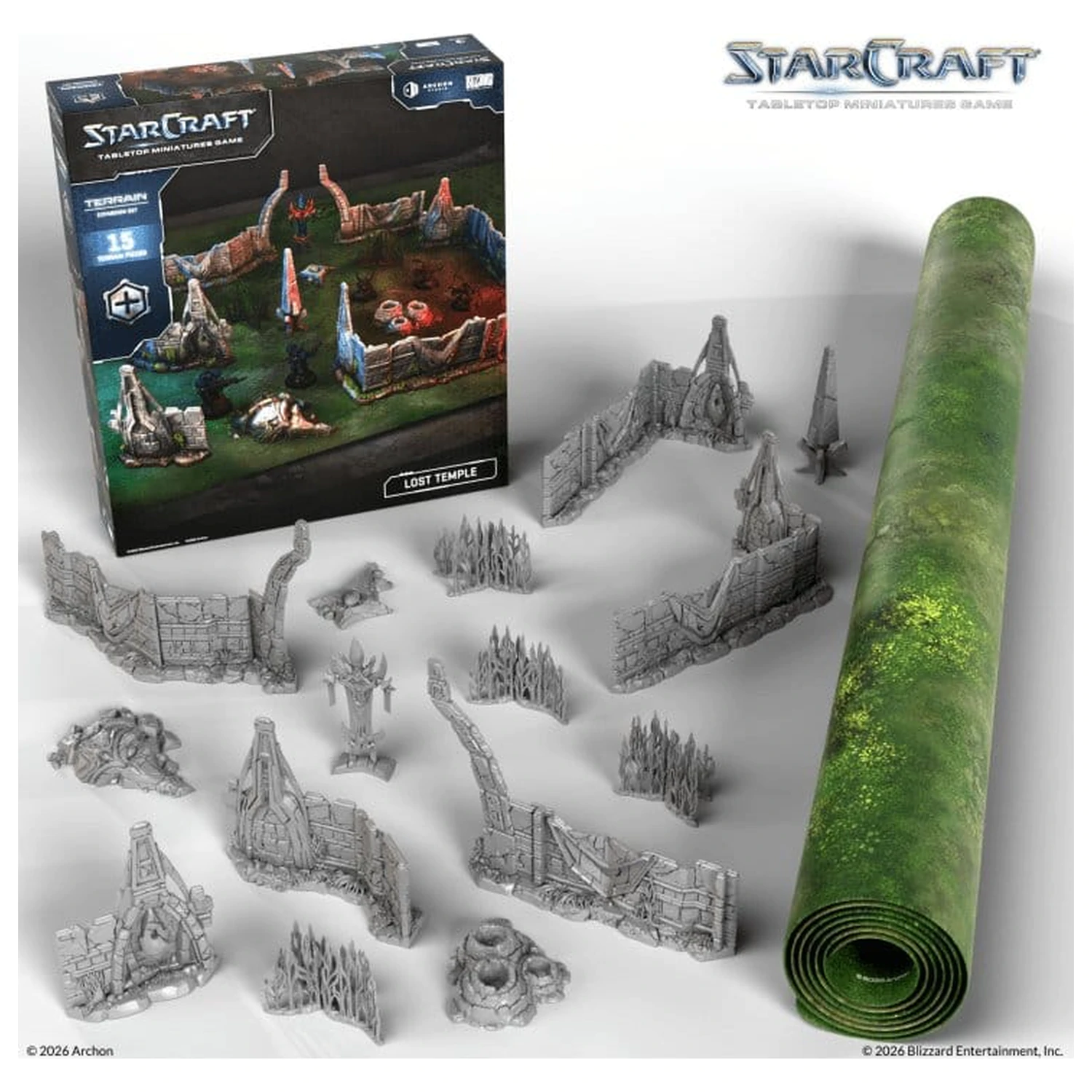 StarCraft TMG Rozšírenie Súprava Terén: Lost Temple produktová fotografia