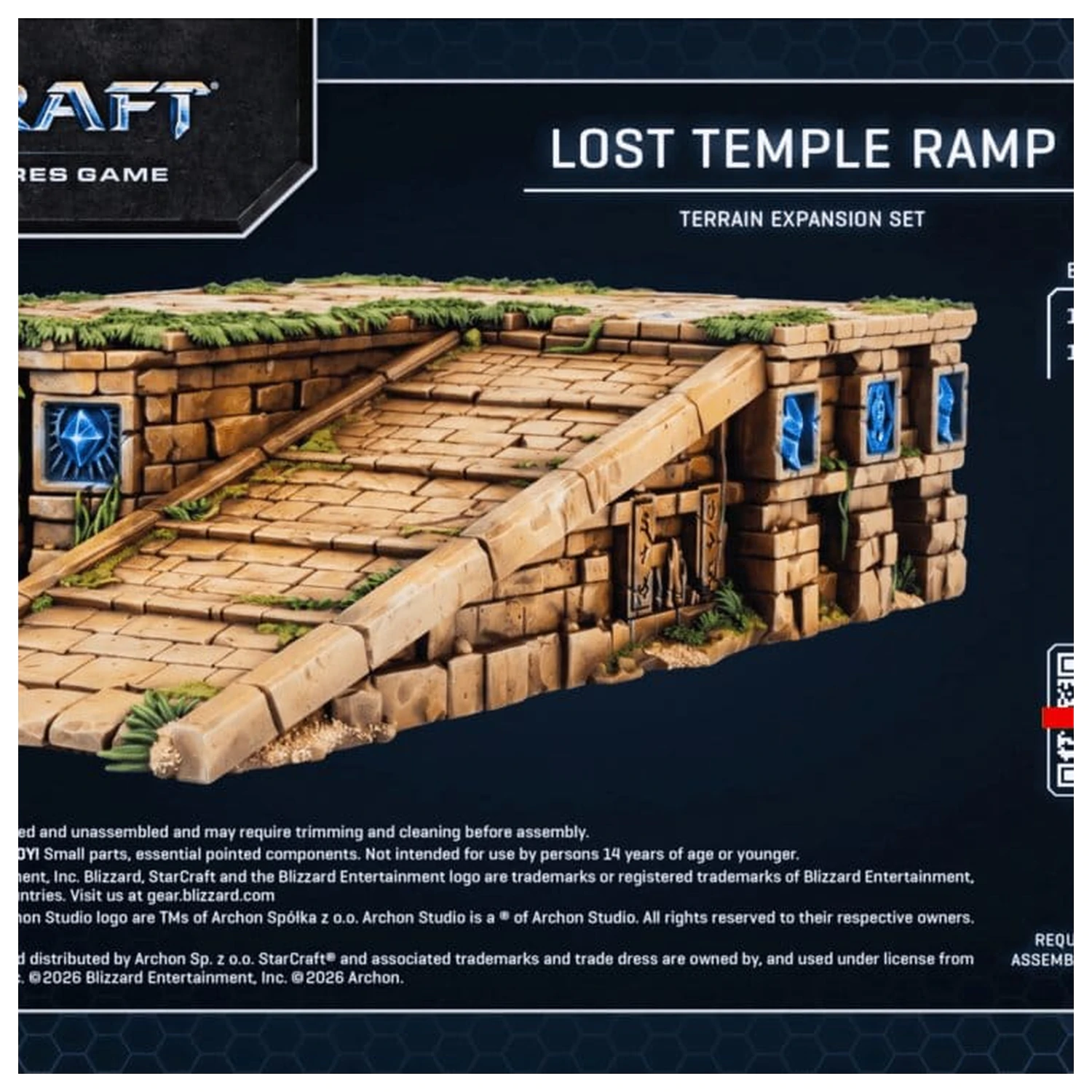 StarCraft TMG Rozširujúca súprava Terén: Lost Temple Ramp produktová fotografia