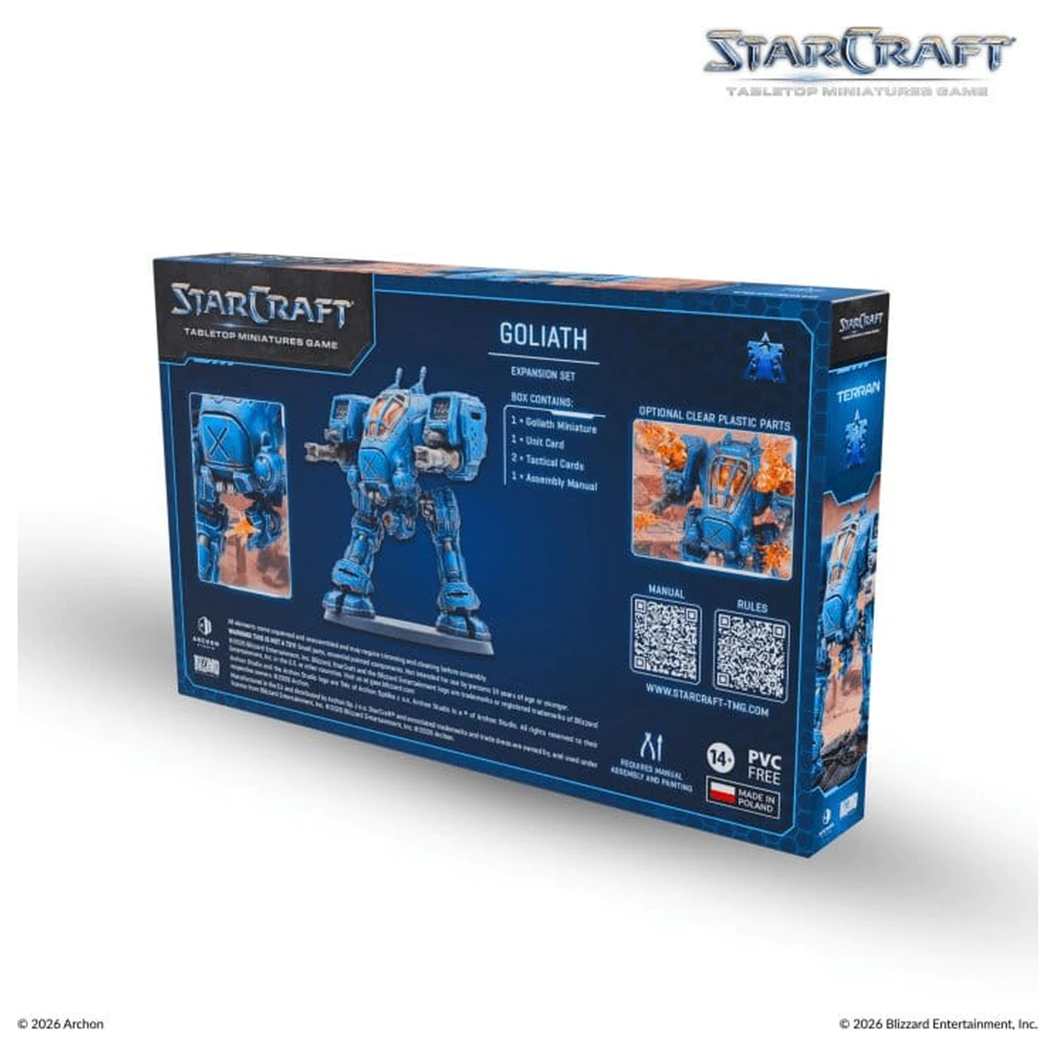 StarCraft TMG Rozširujúca súprava Terran: Goliath produktová fotografia