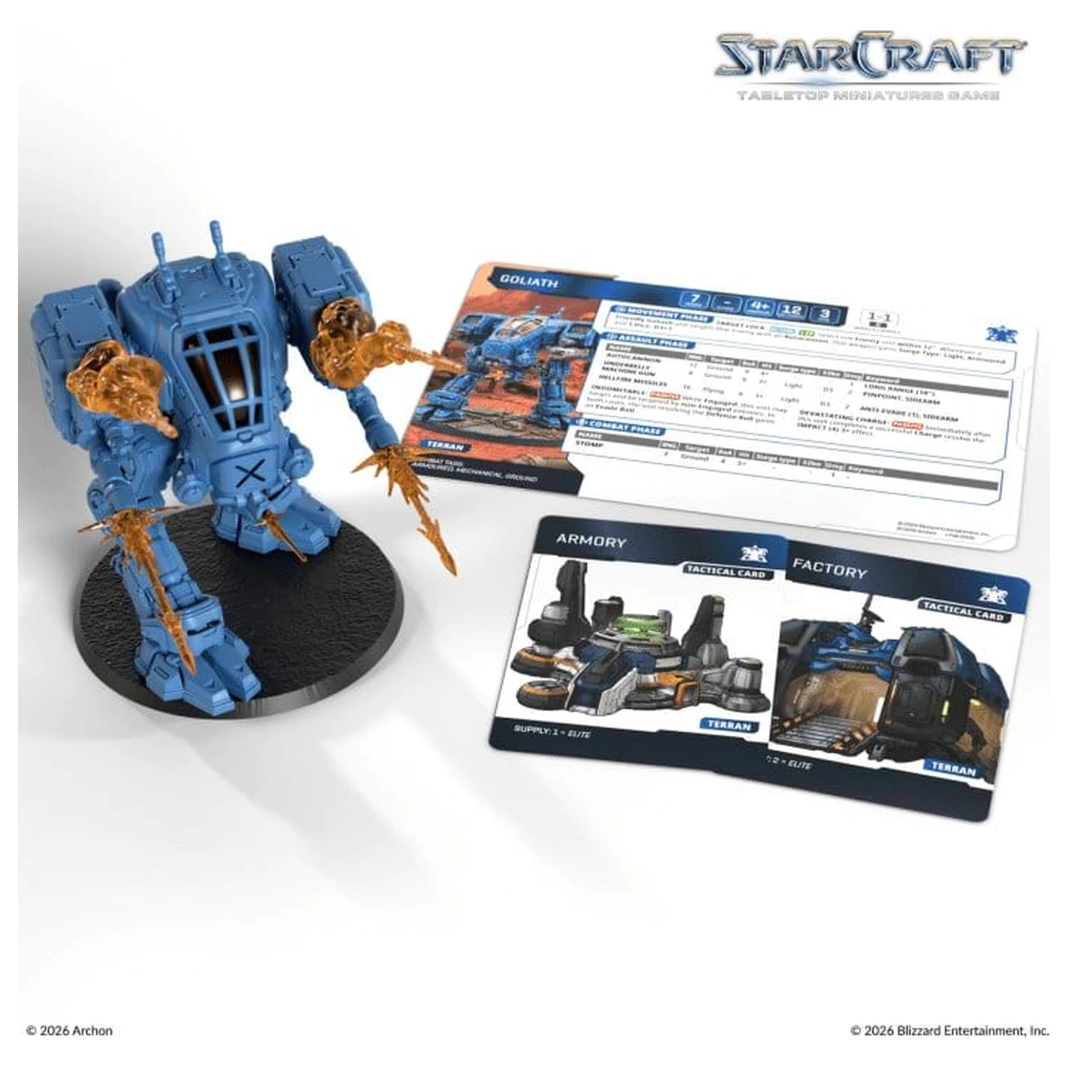StarCraft TMG Rozširujúca súprava Terran: Goliath produktová fotografia