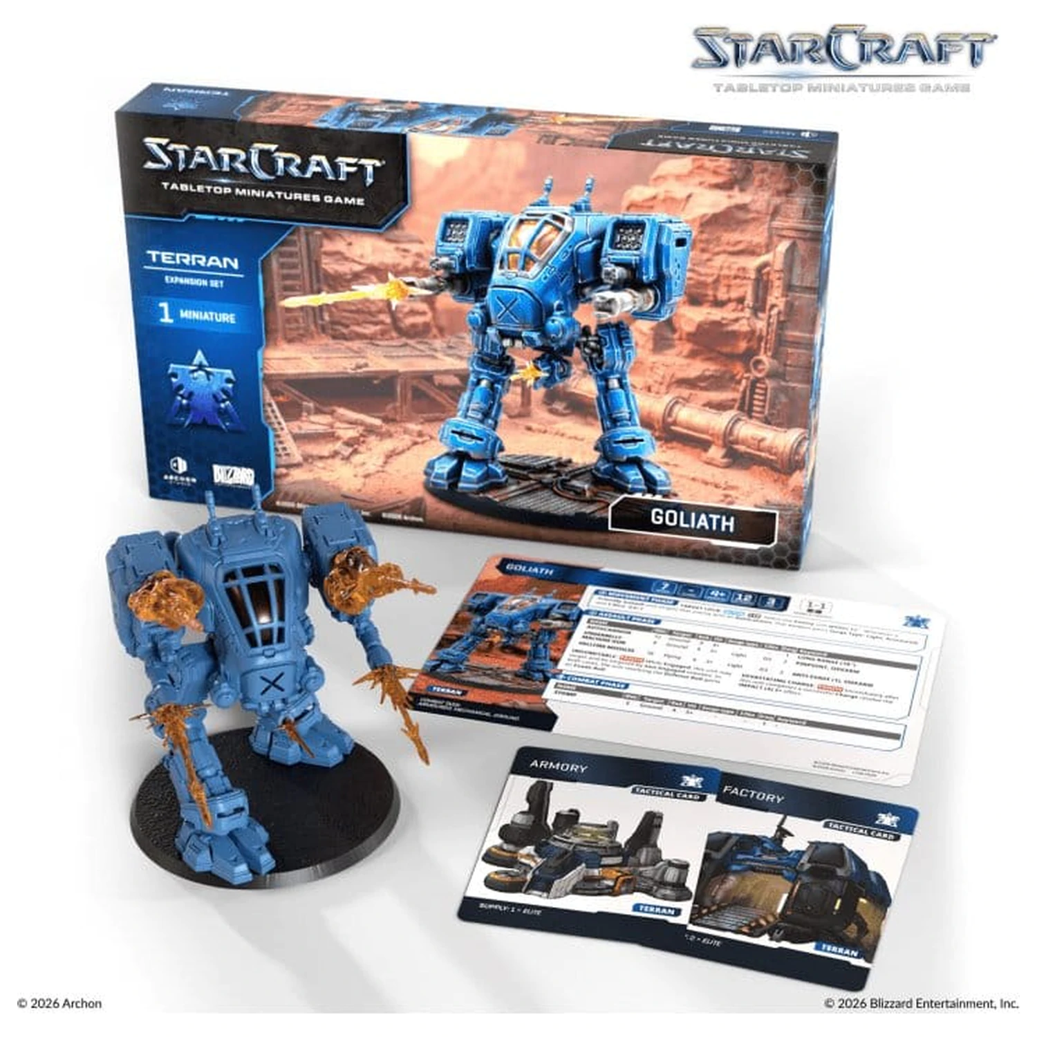 StarCraft TMG Rozširujúca súprava Terran: Goliath produktová fotografia