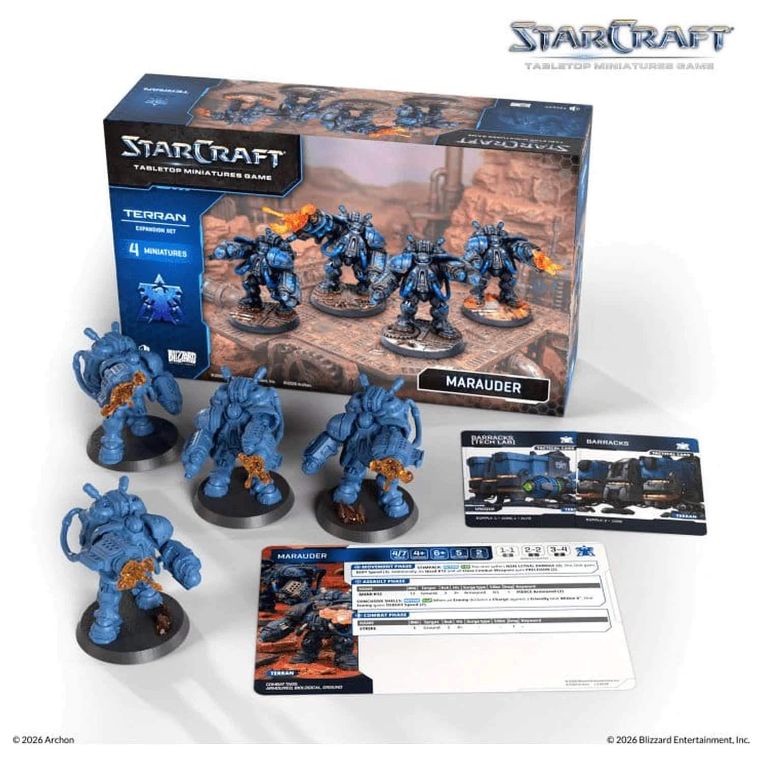 StarCraft TMG Rozširujúca súprava Terran: Marauder produktová fotografia