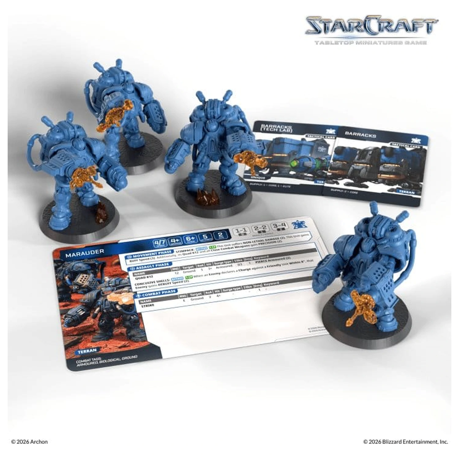 StarCraft TMG Rozširujúca súprava Terran: Marauder produktová fotografia